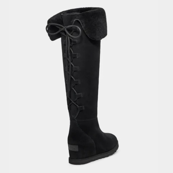 UGG Femme OTK Lace-Up Boots - Picture 2 of 4